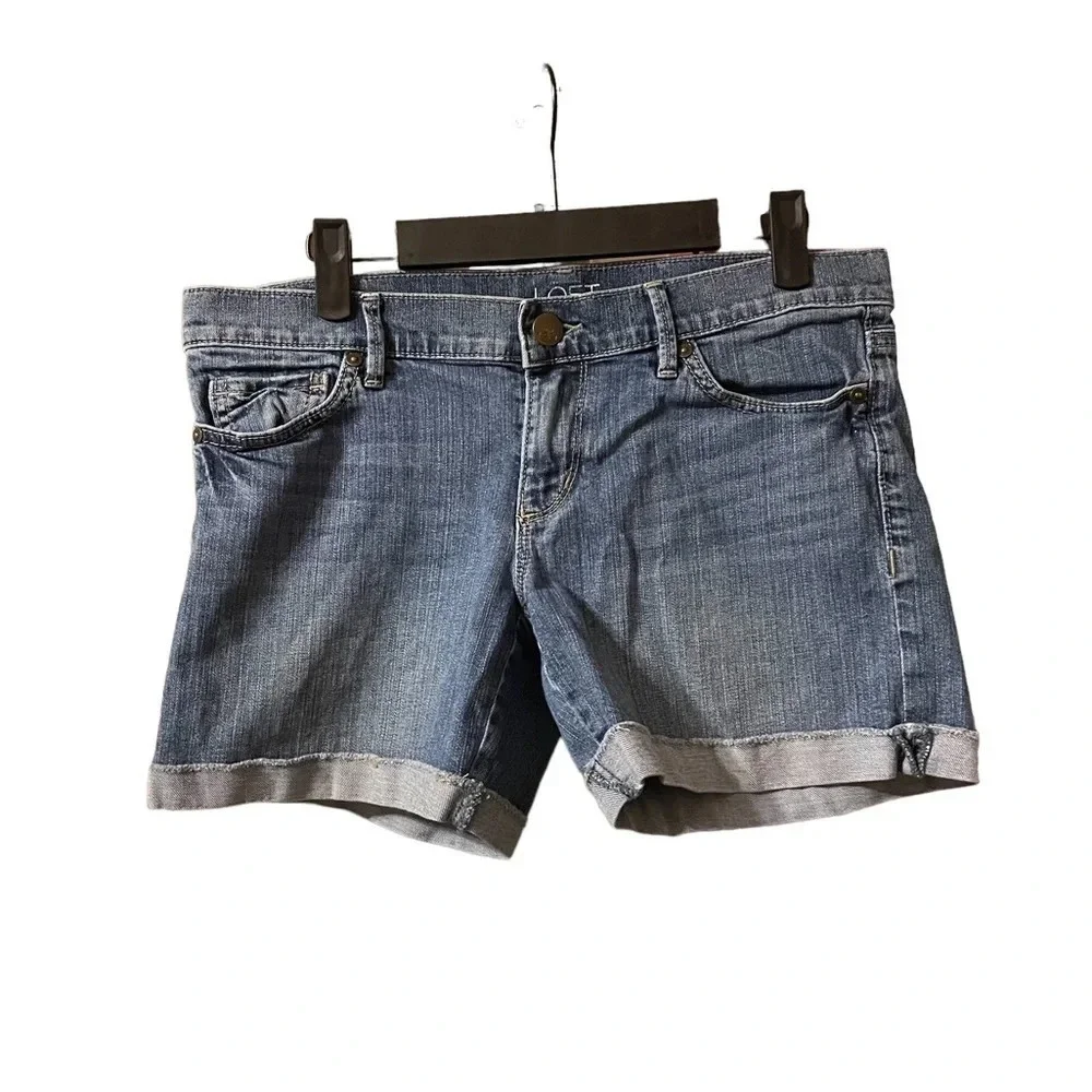 LOFT DENIM SHORTS
